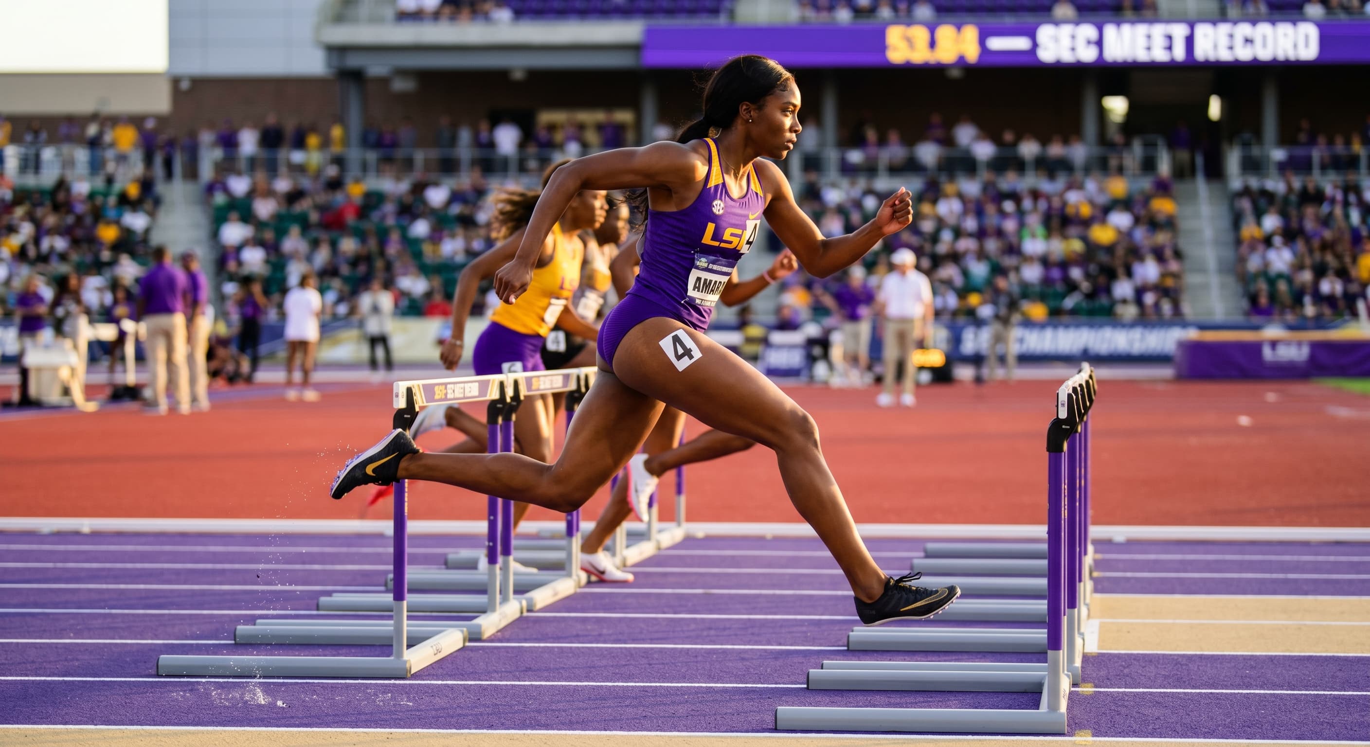 Amara Johnson - Sub-54 at SEC Championships